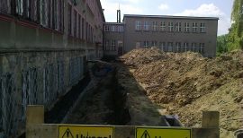 Termomodernizacja budynku Liceum Ogólnokształcącego w Będzinie